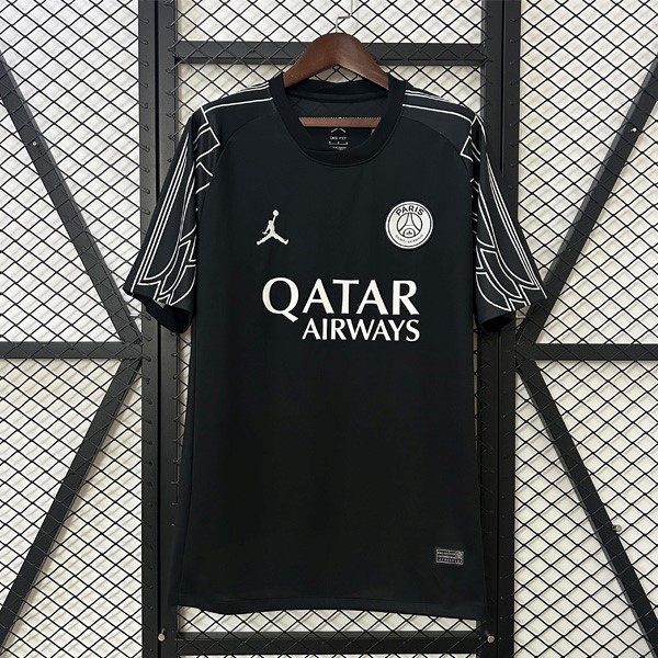Tailandia Camiseta PSG 4ª 2024/25 Negro